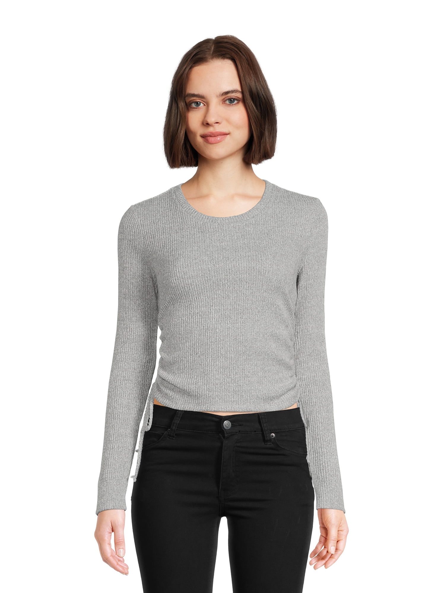 Self Esteem Juniors Cinched Hacci Top
