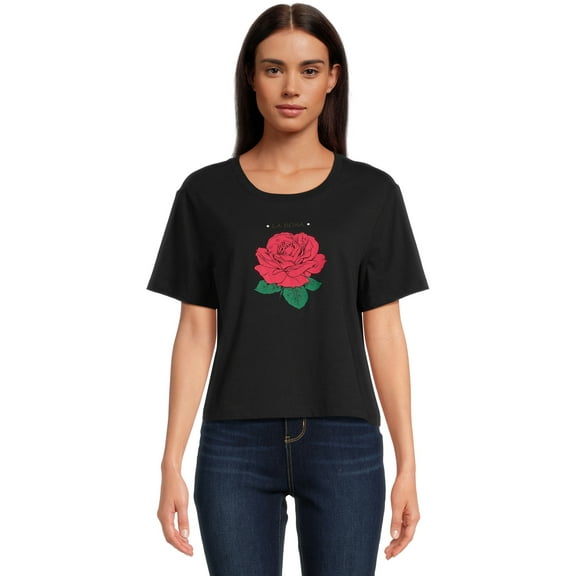 Self Esteem Juniors Crewneck Boyfriend Graphic Tee, Sizes S-XL