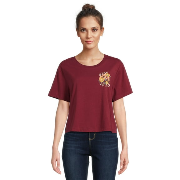 Self Esteem Juniors Crewneck Boyfriend Graphic Tee, Sizes S-XL