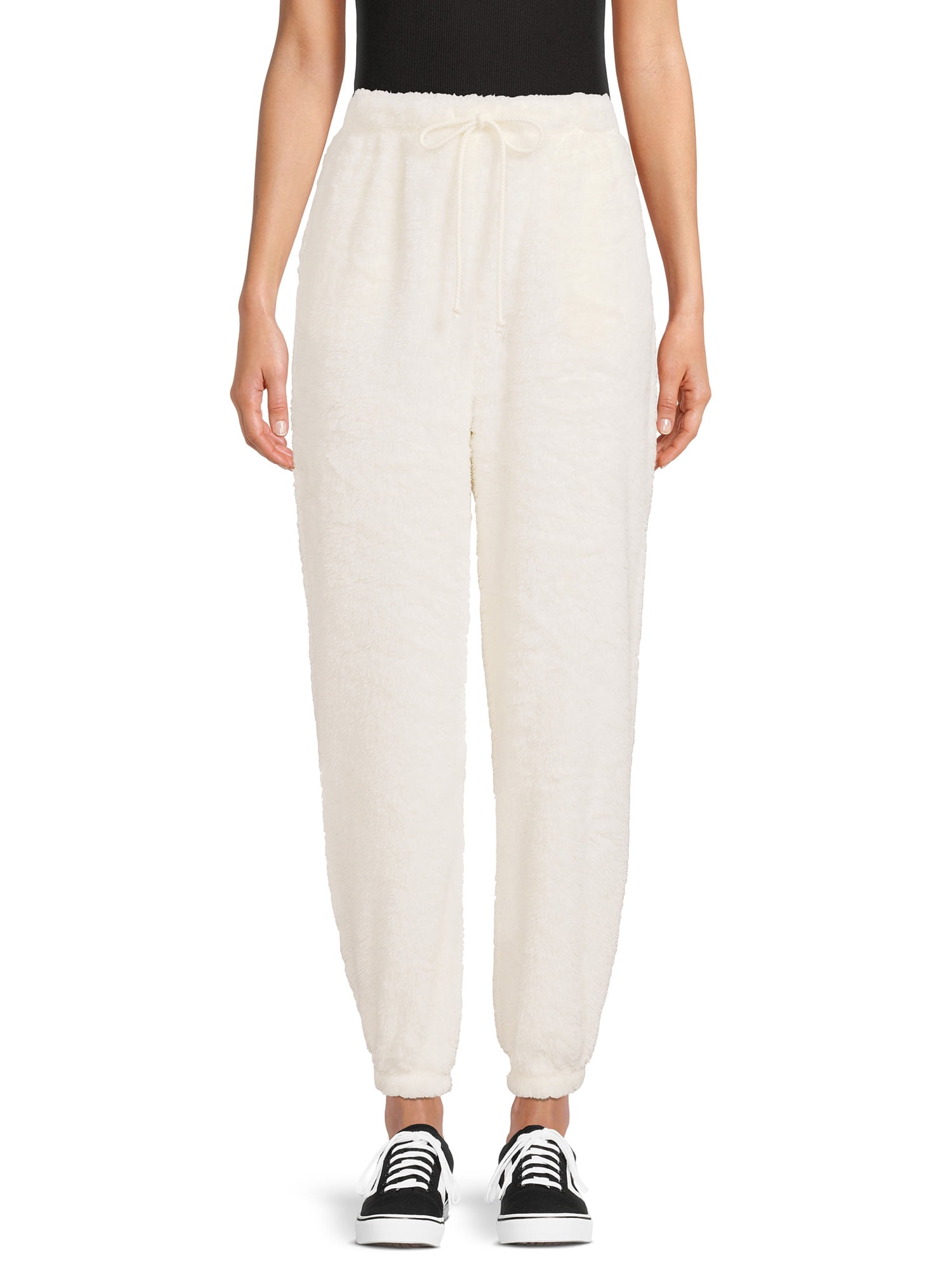 Self Esteem Juniors Faux Sherpa Joggers