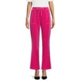 thumbnail image 1 of Self Esteem Juniors Flare Leg Velvet Pants, 1 of 5