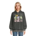 thumbnail image 1 of Self Esteem Juniors Graphic Mineral Wash Hoodie, Sizes S-XL, 1 of 5