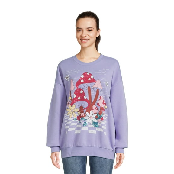 Self Esteem Juniors' Graphic Pullover Sweatshirt
