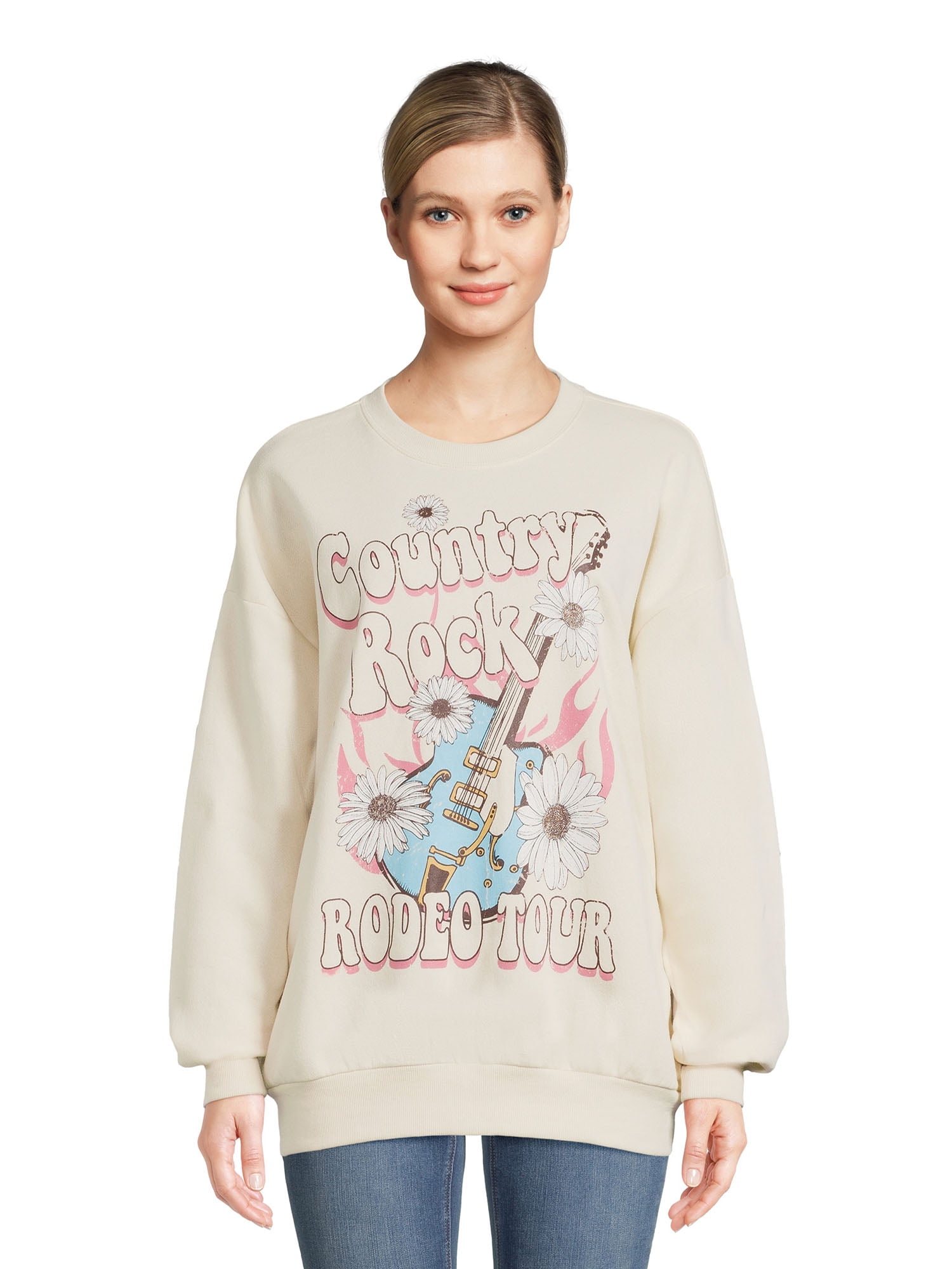 Self Esteem Juniors' Graphic Pullover Sweatshirt
