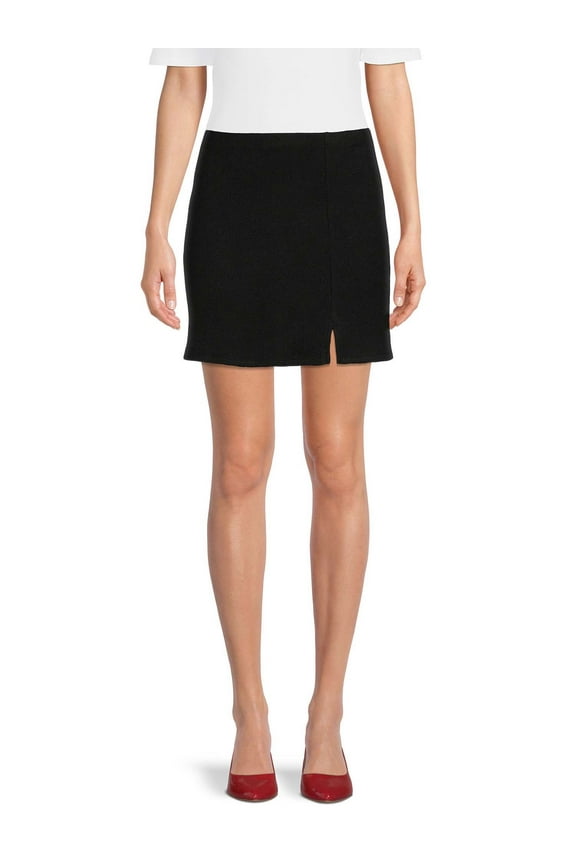 Juniors Hacci Mini Skirt