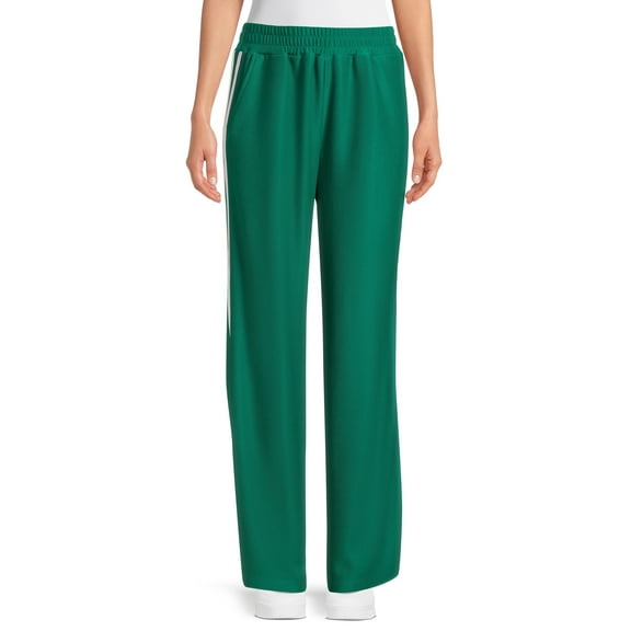 Self Esteem Juniors Knit Track Pants with Side Striping, 30.25" Inseam, Sizes S-XL