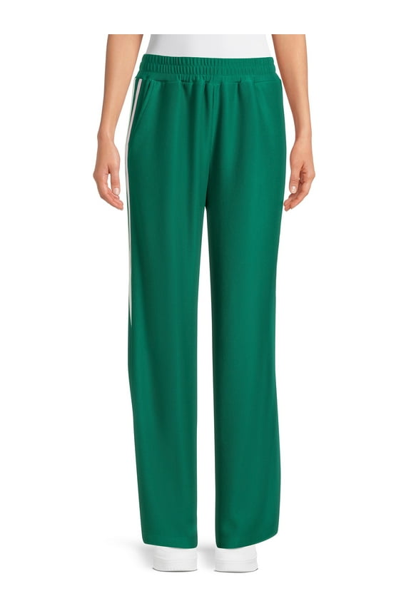 Juniors Knit Track Pants with Side Striping, 30.25" Inseam, Sizes S-XL