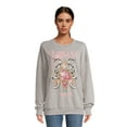 thumbnail image 1 of Self Esteem Juniors Mineral Wash Graphic Sweatshirt, Sizes S-XL, 1 of 5