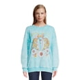 thumbnail image 1 of Self Esteem Juniors Mineral Wash Graphic Sweatshirt, 1 of 5