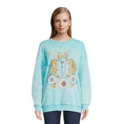 Self Esteem Juniors Mineral Wash Graphic Sweatshirt