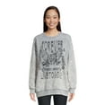 thumbnail image 1 of Self Esteem Juniors Mineral Wash Graphic Sweatshirt, 1 of 5