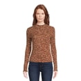 thumbnail image 1 of Self Esteem Juniors Mock Neck Ribbed Top, 1 of 5
