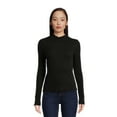 thumbnail image 1 of Self Esteem Juniors Mock Neck Ribbed Top, 1 of 5