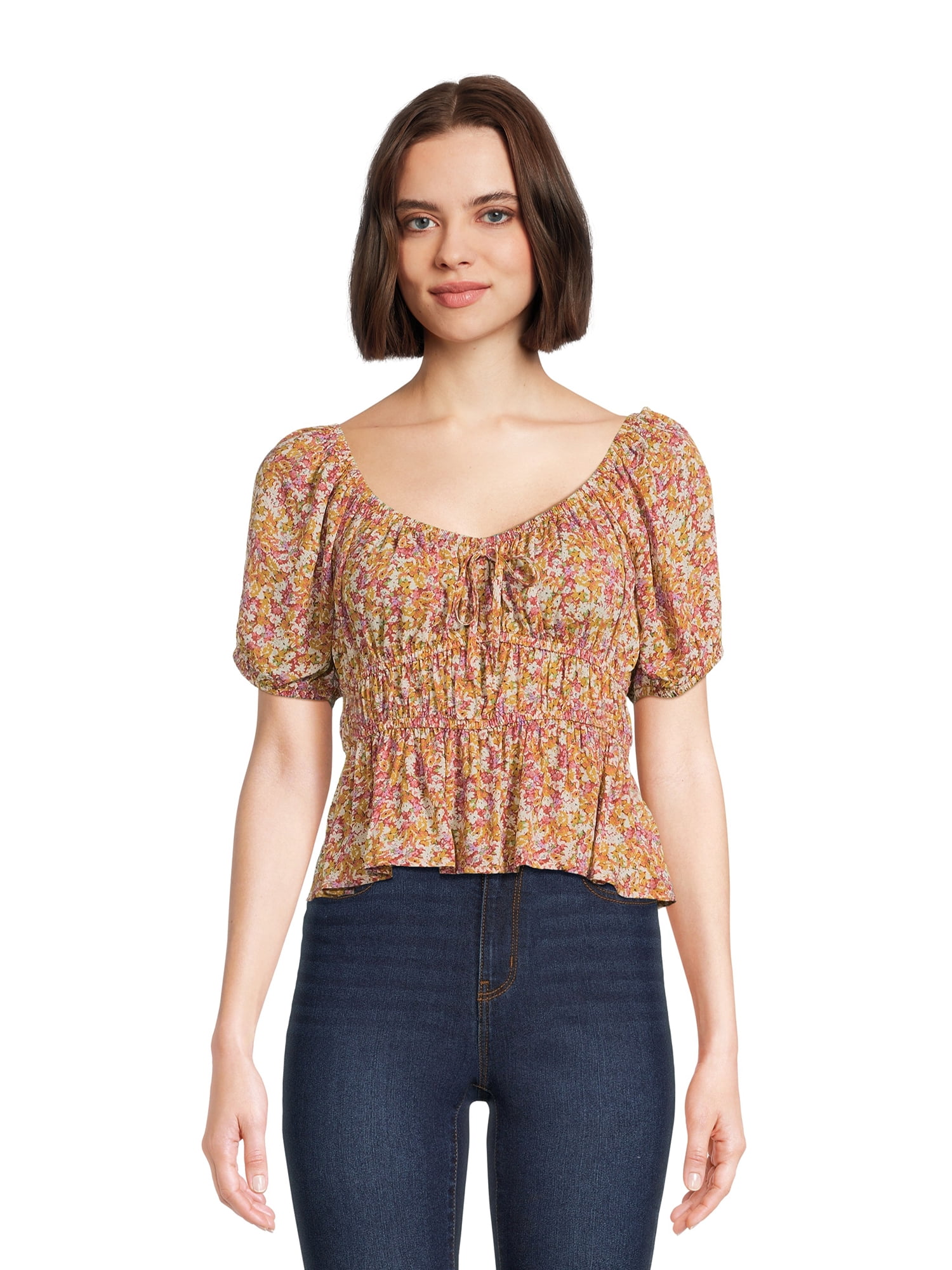 juniors peplum top