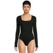 Self Esteem Juniors Ribbed Square Neck Bodysuit