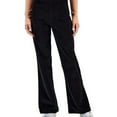 thumbnail image 1 of Self E Womens Flare Casual Corduroy Pants, Black, Medium, 1 of 1