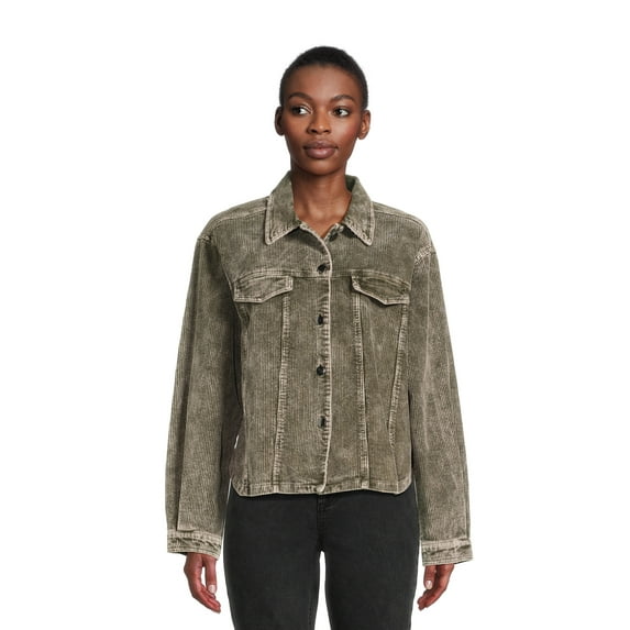 Self Esteem Juniors Washed Corduroy Jacket, Sizes XS-XL