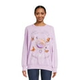 thumbnail image 1 of Self Esteem Juniors Washed Graphic Crewneck Sweatshirt, Sizes S-XL, 1 of 5