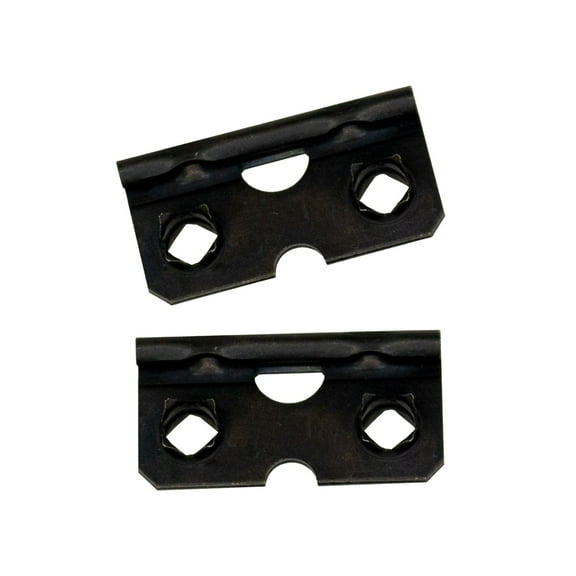 Self Fastening Picture Frame Easel Back Hinges - Black Support Leg Barbed Hinge Without Screws - 1000 Pack