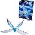 thumbnail image 1 of Self Flying eBird Blue Pigeon - Electronic Flying Bird Drone Toy. Adjust the Rudder to Make the Flapping Wings Bird Fly Forward and Back to You. 3 Flying Modes! No Remote Control Needed, USB Charging, 1 of 7