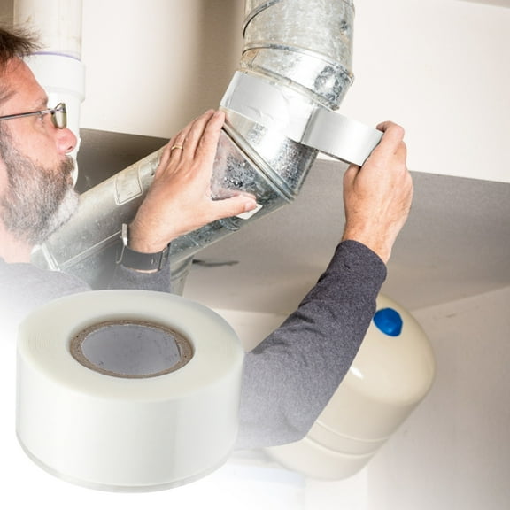 Self Fusing Silicone Tape 1 Pack Multiple Thickness Good Grade Silicone Wrap Tape for Hose Emergency Repair Barbell Pull Up Bar Dumbbell Tools