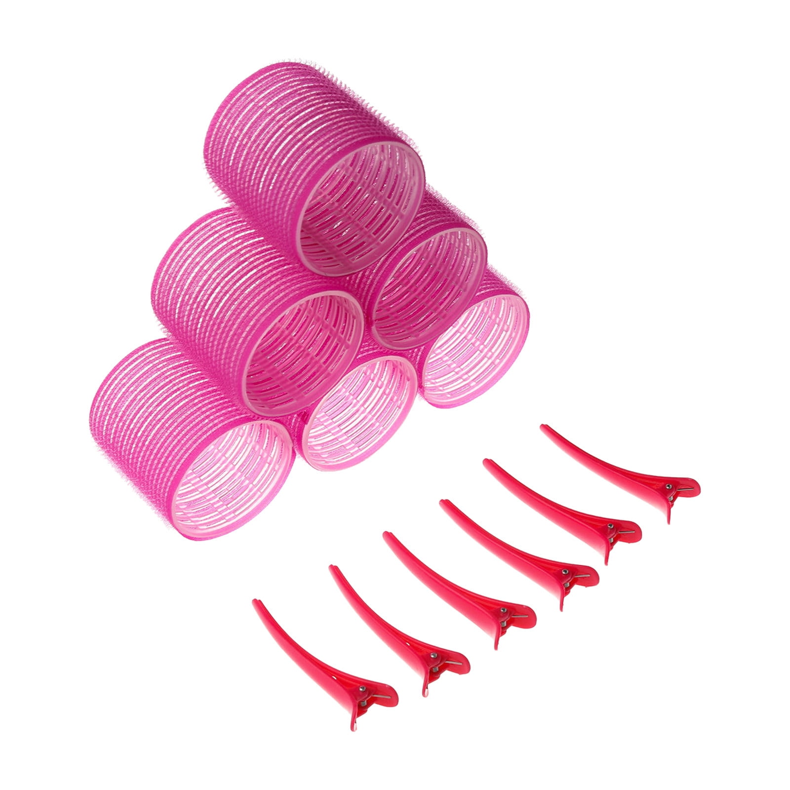 Self Grip Hair Curling Rods Clips For Effortless Airy Hairstyling ...