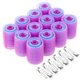thumbnail image 1 of Self-Grip Rollers Set - 60 Pcs Multicolored Curlers and Clips for Hairstyling, 1 of 14