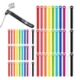 thumbnail image 1 of Wrap-It Storage Self-Gripping Cable Ties (60 Pack), Reusable Hook and Loop Cord Ties and Charging Cord Wraps for Cable Management, Multicolor, 1 of 10