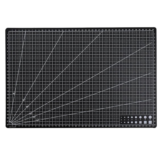 Self-Healing Cutting Mat Double-Sided for Sewing, Crafts, Fabric, Hobby Projects - A3/A4/A5 Sizes with Precision Grid