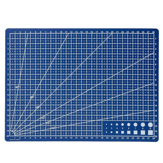 Self Healing Cutting Mat Double Sided for Sewing, Crafts, Hobby, Fabric, Precision Scrapbooking Projects - A3/A4/A5 Sizes