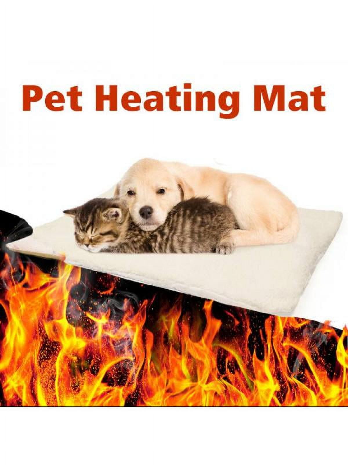 Self Heating Dog Cat Pet Bed Mat Thermal Radiator Heated Pad Washable
