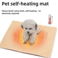 thumbnail image 1 of Self Heating Pet Mat, Thick Washable Non Slip Lamb Plush Self Warming Pet Bed for Cats and Dogs, Indoor Winter Warming Pad for Home and Travel, 1 of 8