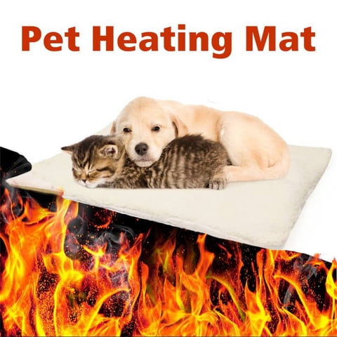 Self-Heating Pet Mat for Dogs Cats, Thermal Reflective Bed Pad, Soft Warm Winter Rug for Puppy, Portable Camping Travel