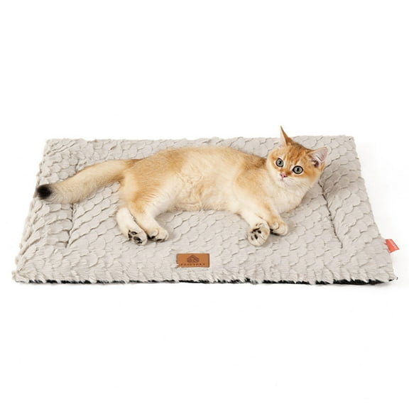 Self Heating Pet Pad Thermal Dog Crate Bed Mat Washable Self Warming Cat Kennel Pad Indoor Outdoor Winter Warmth Comfort