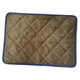 thumbnail image 1 of Self Heating Pets Pad Dogs Cat Cage Washable Non Slip Bottom Sleeping Mat Soft Self Warming Mat for Outdoor Kitty Animals Home Bedroom Coffee 40x50cm, 1 of 7
