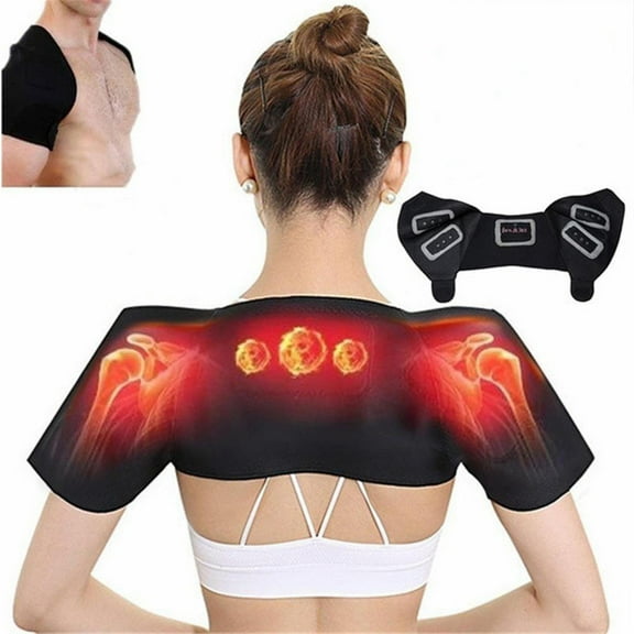 Self-Heating Shoulder Pad for Pain Relief - Supportive Brace for Muscle Comfort, Daily Use