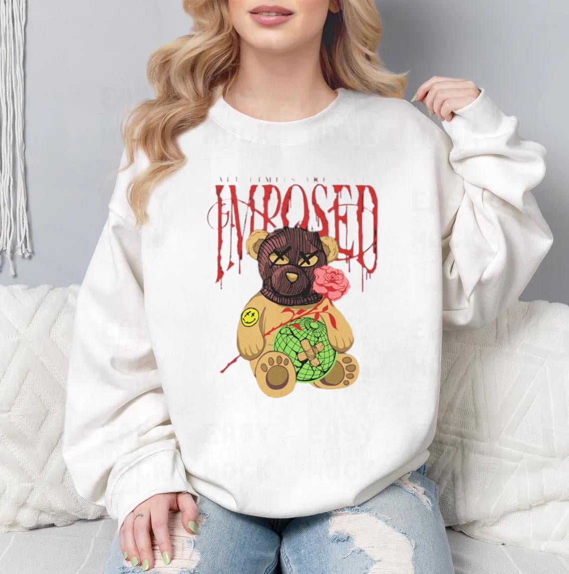 Self-Imposed Bold Artistic Statement Graphic Oversized T-Shirt, for men ...