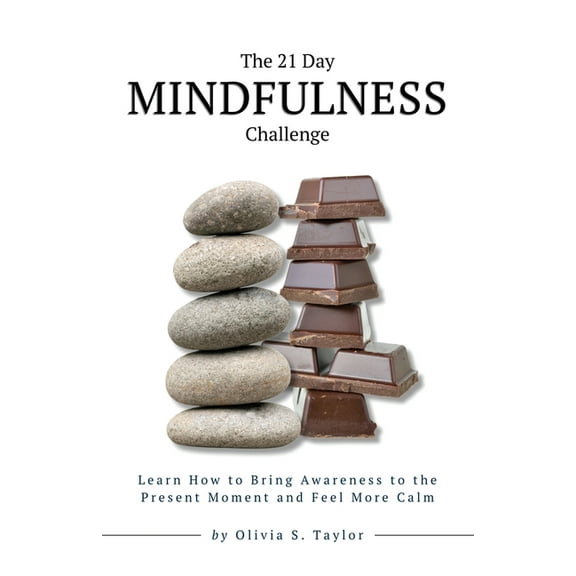 Self-Improvement Challenges The 21 Day Mindfulness Challenge: Learn How to Bring Awareness to the Present Moment and Feel More Calm, Book 4, (Paperback)