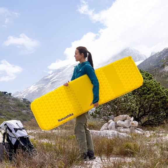 Self Inflating Insulated Camping Sleeping Pad, Ultralight Camping Mat for Backpacking Camping Hiking Traveling