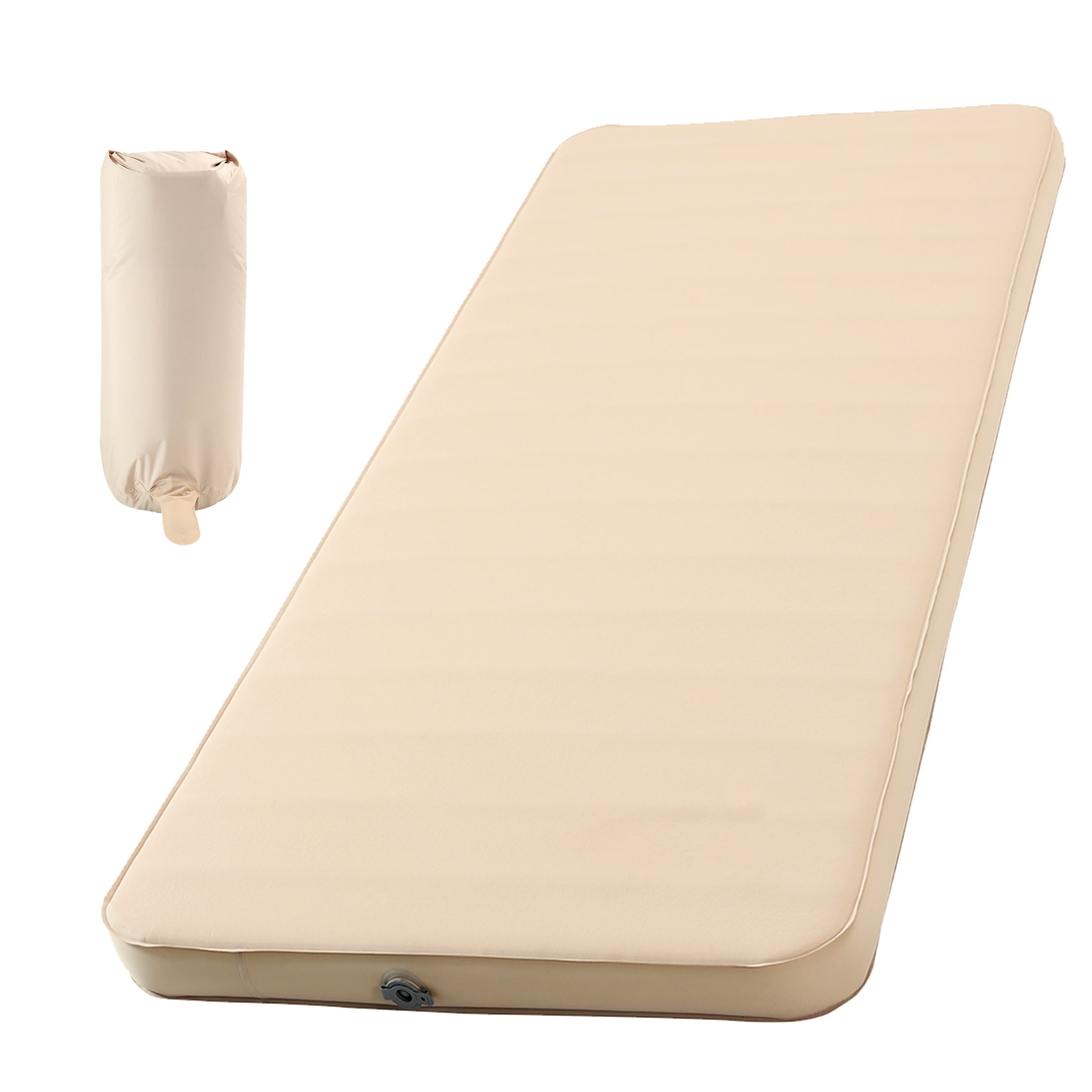 Tesleader Self-Inflating Sleeping Pad for Camping - Inflatable Foam Camping Mattress with Pump Sack