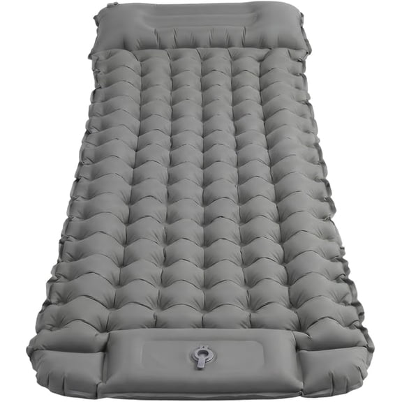 Self-Inflating Sleeping Pad with Built-in Pump for Camping