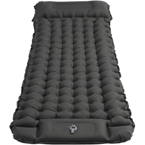 Self-Inflating Sleeping Pad with Built-in Pump for Camping
