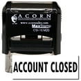 thumbnail image 1 of Self-Inking Account Closed Stamp with Mint Green Ink, 1 of 4