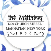 Self Inking Custom Rubber Stamp Arabic Style Personalized Family Address Stamper Desk Accessory