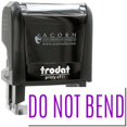 thumbnail image 1 of Self-Inking Do Not Bend Stamp, Trodat Printy 4911, Press and Print Stamping, Impression Size 5/8" x 1-1/2", Up to 10,000 Impressions - Purple Ink, 1 of 10