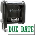 thumbnail image 1 of Self-Inking Due Date Stamp, Trodat Printy 4911, Press and Print Stamping, Impression Size 5/8" x 1-1/2", Up to 10,000 Impressions - Green Ink, 1 of 10