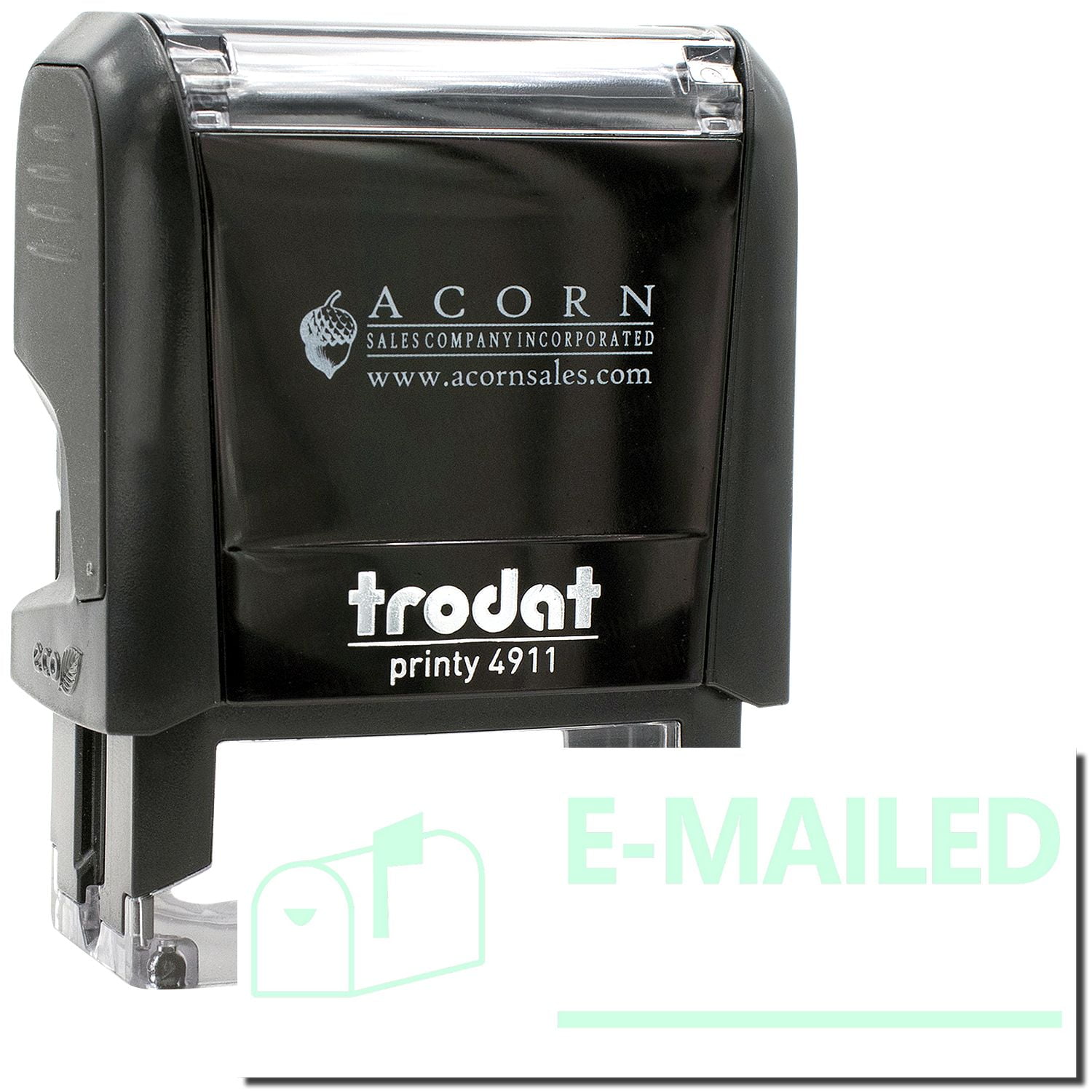 Self-Inking Emailed with Mailbox Stamp, Trodat Printy 4911, Press and ...