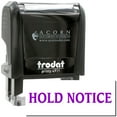 thumbnail image 1 of Self-Inking Hold Notice Stamp, Trodat Printy 4911, Press and Print Stamping, Impression Size 5/8" x 1-1/2", Up to 10,000 Impressions - Purple Ink, 1 of 10