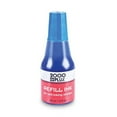 thumbnail image 1 of Self-Inking Refill Ink, Blue, 0.9 Oz. Bottle | Bundle of 2 Each, 1 of 4