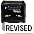 thumbnail image 1 of Self-Inking Revised Stamp with Orange Ink, 1 of 4
